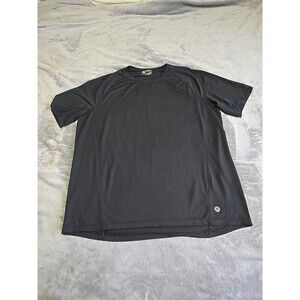 Mondetta Outdoor Project Men's Black Short Sleeve Athletic Performance Tee LARGE